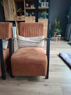 Twee mooie fauteuils, Huis en Inrichting, Fauteuils, Gebruikt, 75 tot 100 cm, Ophalen of Verzenden, Metaal