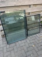 7 stuks dubbel glas, Doe-het-zelf en Verbouw, Glas en Ramen, Ophalen, Gebruikt, Minder dan 80 cm, 80 tot 120 cm