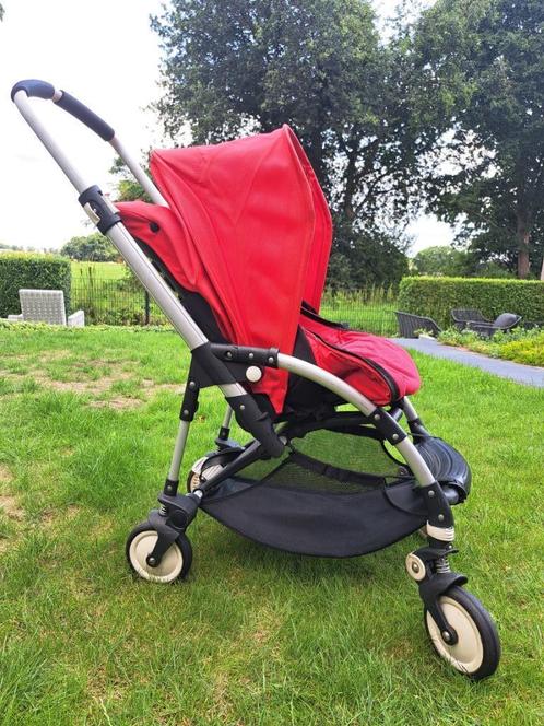 Bugaboo Bee wandelwagen/buggy incl alle accessoires, Kinderen en Baby's, Kinderwagens en Combinaties, Gebruikt, Bugaboo, Verstelbare duwstang