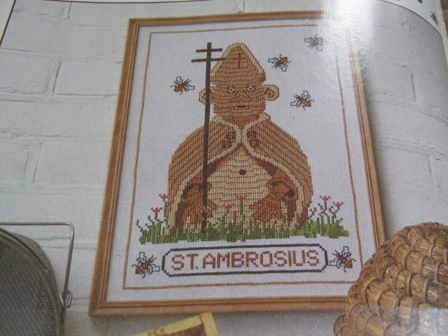 Borduurpatroon  St Ambrosius   nr 406, Verzenden, Nieuw, Handborduren, Patroon