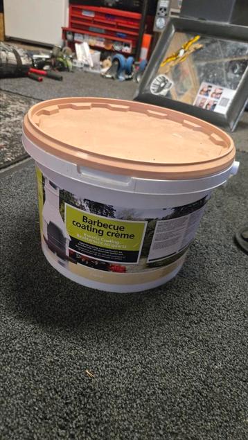 BBQ Coating Crème kleur  beschikbaar voor biedingen