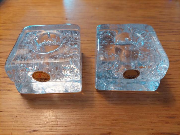 Leerdam Kaarsenstandaard Floris Meydam, Huis en Inrichting, Woonaccessoires | Kandelaars en Kaarsen, Zo goed als nieuw, Kandelaar