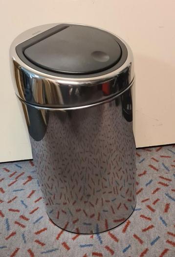 Brabantia 20 ltr Touchbin afvalemmer  beschikbaar voor biedingen