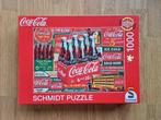 Schmidt Puzzel - Coca Cola - Klassiek - 1000 stukjes, Ophalen of Verzenden, 500 t/m 1500 stukjes, Legpuzzel, Zo goed als nieuw