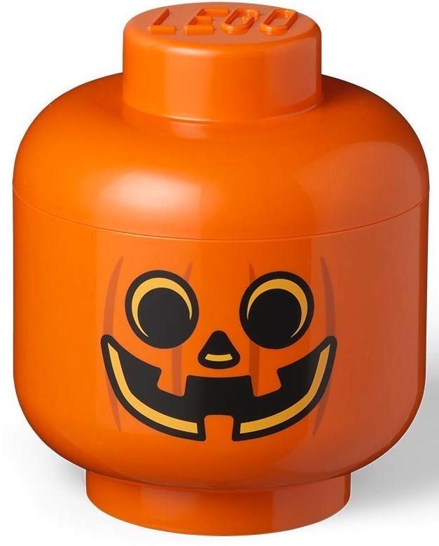 LEGO Opbergbox Hoofd Pompoen Klein / Storage Head Pumpkin S, Kinderen en Baby's, Speelgoed | Duplo en Lego, Nieuw, Lego, Complete set