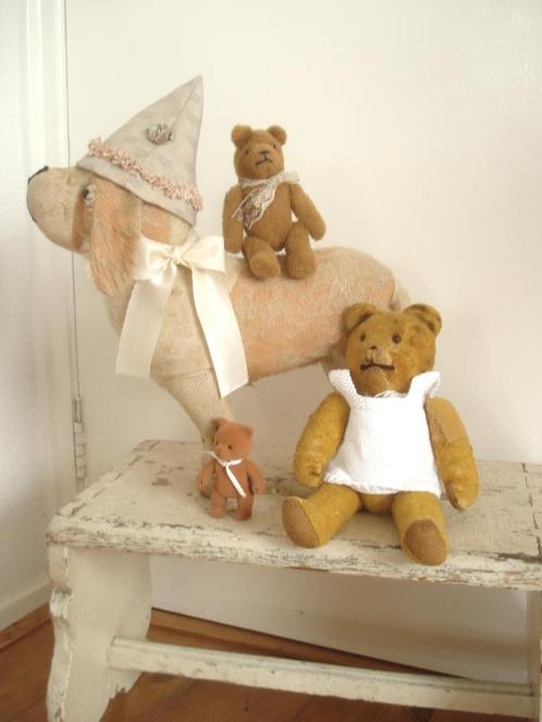 Beren familie..., Antiek en Kunst, Antiek | Speelgoed, Verzenden