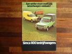 Simca 1100 Bedrijfswagens (1976), Ophalen of Verzenden, Nieuw, Overige merken