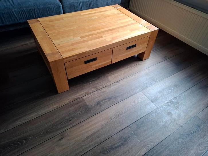 Salon tafel + TV meubel - Hout, Huis en Inrichting, Tafels | Salontafels, Zo goed als nieuw, Minder dan 50 cm, 100 tot 150 cm