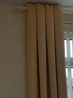 Gordijnen, Huis en Inrichting, Stoffering | Gordijnen en Lamellen, 200 cm of meer, Beige, Nieuw, Ophalen of Verzenden