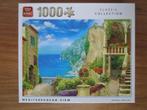 Nr.78: Puzzel van King Zeezicht in Italie Jigsaw puzzle, Hobby en Vrije tijd, Denksport en Puzzels, Ophalen of Verzenden, 500 t/m 1500 stukjes