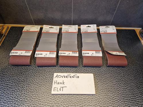 Bosch schuurbanden 100 x 610 K 120 wood+paint 15 stuks NIEUW, Doe-het-zelf en Verbouw, Gereedschap | Schuurmachines, Nieuw, Bandschuurmachine