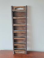 Oude antieke houten baksteen mal bakstenen plank letterbak, Antiek en Kunst, Ophalen of Verzenden