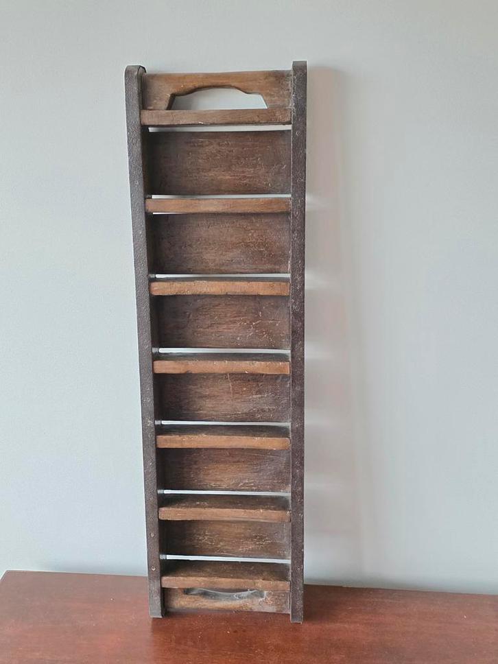 Oude antieke houten baksteen mal bakstenen plank letterbak, Antiek en Kunst, Antiek | Gereedschap en Instrumenten, Ophalen of Verzenden