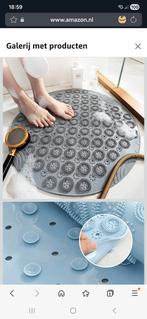 Massage Badmat met Anti-Slip, Huis en Inrichting, Badkamer | Badtextiel en Accessoires, Ophalen of Verzenden, Nieuw, Grijs, Badmat