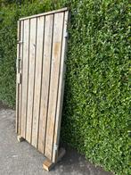 Tuindeur, tuinpoort houtenpoort poort gegalvaniseerd frame, Tuin en Terras, Ophalen, Gebruikt, Minder dan 100 cm, Looppoort