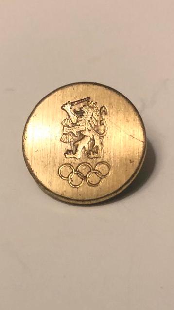 Knoop Olympische ringen en Nederlandse Leeuw (NOC*NSF) 15 mm beschikbaar voor biedingen