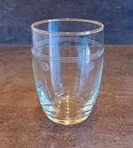 Antiek geëtst waterglas, Ophalen of Verzenden