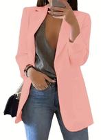 NIEUW: mooie blazer rose mt 46, Ophalen, Maat 46/48 (XL) of groter, Nieuw, Jasje