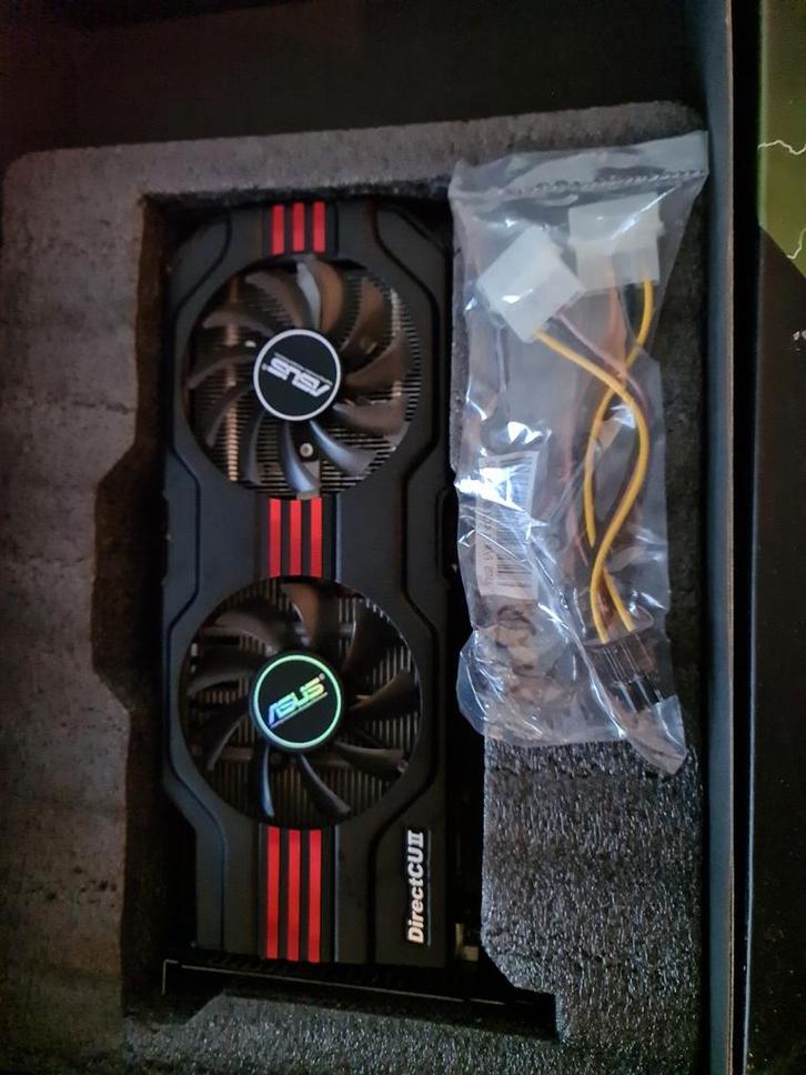 ASUS GeForce GTX 560 Ti DirectCU II TOP, Computers en Software, Videokaarten, Gebruikt, Nvidia, PCI-Express 2.0, GDDR5, HDMI, DVI