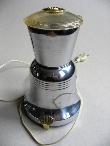 Jaren 60 design, Franse Elau koffiemolen, verchroomd beschikbaar voor biedingen