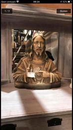 Antiek Heilig Hart beeld., Ophalen of Verzenden