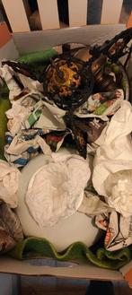 Olie Hanglamp - Vintage Stijl, Antiek en Kunst, Ophalen