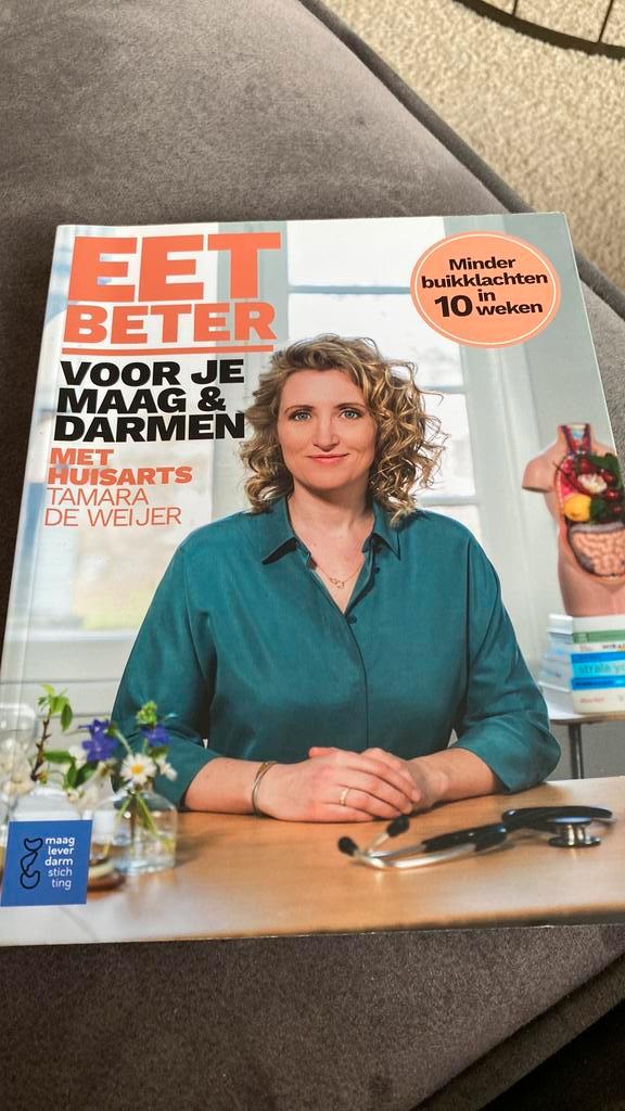 Eet beter voor je maag en darmen met huisarts Tamara de Weij, Boeken, Kookboeken, Zo goed als nieuw, Ophalen of Verzenden