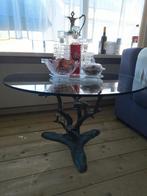 Willy Daro bronze koffie/salontafel, Huis en Inrichting, Ophalen, Overige materialen, 50 tot 100 cm, Modern, mid century