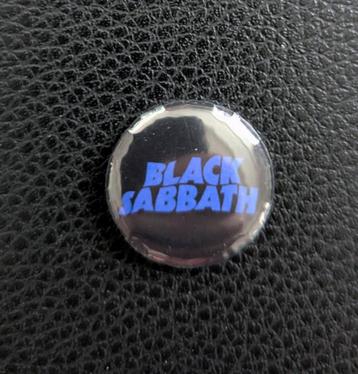 Black Sabbath Band button – 25mm button / speld / pin beschikbaar voor biedingen