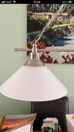 Wit metalen hanglamp ikea, Ophalen, Zo goed als nieuw, Metaal, Minder dan 50 cm