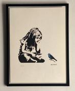 BANKSY : lithografie met certificaat, Antiek en Kunst, Kunst | Litho's en Zeefdrukken, Ophalen of Verzenden