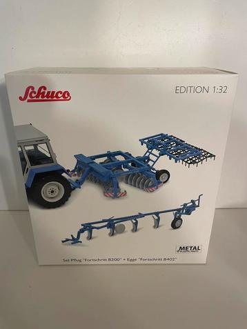 Schuco 450788200 set fortschritt ploeg en eg nieuw in doos beschikbaar voor biedingen