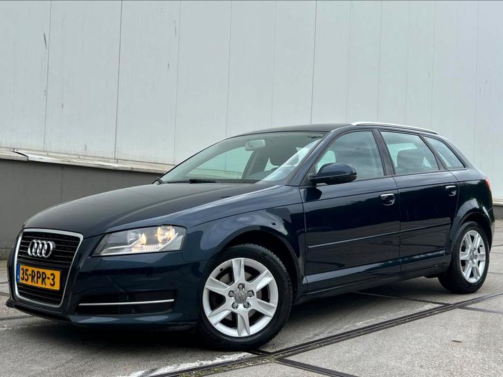 Audi A3 1.8 Tfsi Sportback 118KW 2011 Blauw, Auto's, Audi, Bedrijf, A3, Aangepast voor mindervaliden, ABS, Adaptieve lichten, Airbags