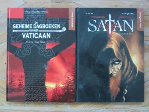 Geheimen vh Vaticaan; Geheime dagboeken, Evangelie v.Satan, Boeken, Stripboeken, Zo goed als nieuw, Meerdere stripboeken, Ophalen of Verzenden