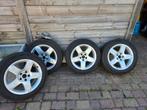 Audi Velgen met All-Season Banden, Ophalen, Gebruikt, 16 inch, Banden en Velgen