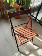 Ikea houten klapstoelen 6 stuks, Bruin, Ophalen of Verzenden, Zo goed als nieuw, Vijf, Zes of meer stoelen
