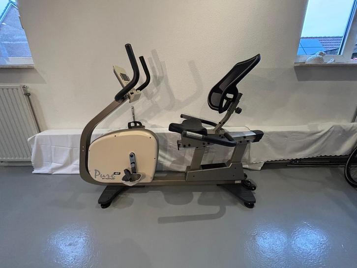 Tunturi Pure 4.0 Ligfietstrainer, Sport en Fitness, Fitnessapparatuur, Zo goed als nieuw, Ophalen