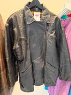Partijtje  vintage leren jassen / 4 stuks, Vintage, Vintage, Ophalen of Verzenden, Gedragen