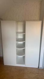 Kledingkast wit, Ophalen, Overige materialen, Gebruikt, 100 tot 150 cm