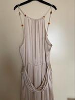 Zara lange jurk goud beige Ibiza kralen bewerkt, Kleding | Dames, Jurken, Maat 42/44 (L), Nieuw, Ophalen of Verzenden, Onder de knie