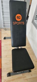Fitness bankje met dumbles, Sport en Fitness, Fitnessmaterialen, Ophalen, Zo goed als nieuw, Fitnessbank