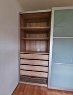 2x LADES, voor ikea pax kast: 100 x 58 cm eiken EN draadmand, Ophalen, 50 tot 100 cm, Zo goed als nieuw, Minder dan 100 cm