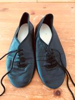 Mooie zwarte leren jazzballet schoenen met veters, maat 34, Sport en Fitness, Ballet, Ophalen of Verzenden, Zo goed als nieuw