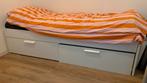 Bedframe Ikea Brimnes 90x200, Ophalen, 90 cm, Eenpersoons, Wit