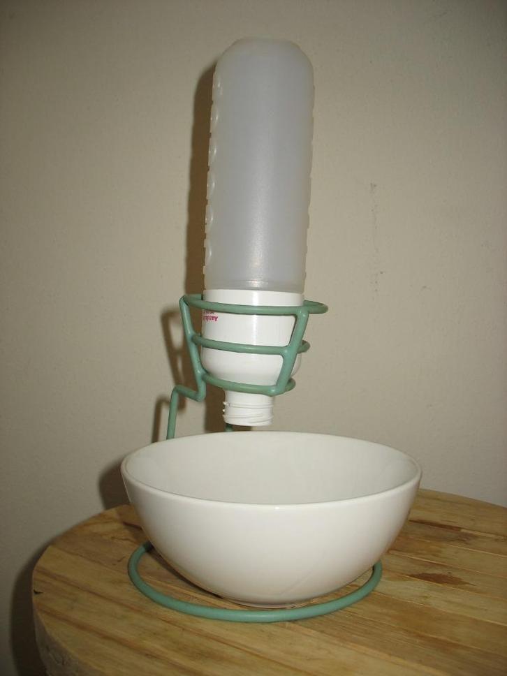 Flessen uitlekker  Groen*  Puur Vintage, Huis en Inrichting, Keuken | Keukenbenodigdheden, Ophalen of Verzenden