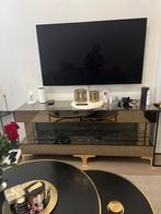 TV meubel spiegelglas, Ophalen, Zo goed als nieuw, 25 tot 50 cm, Minder dan 100 cm