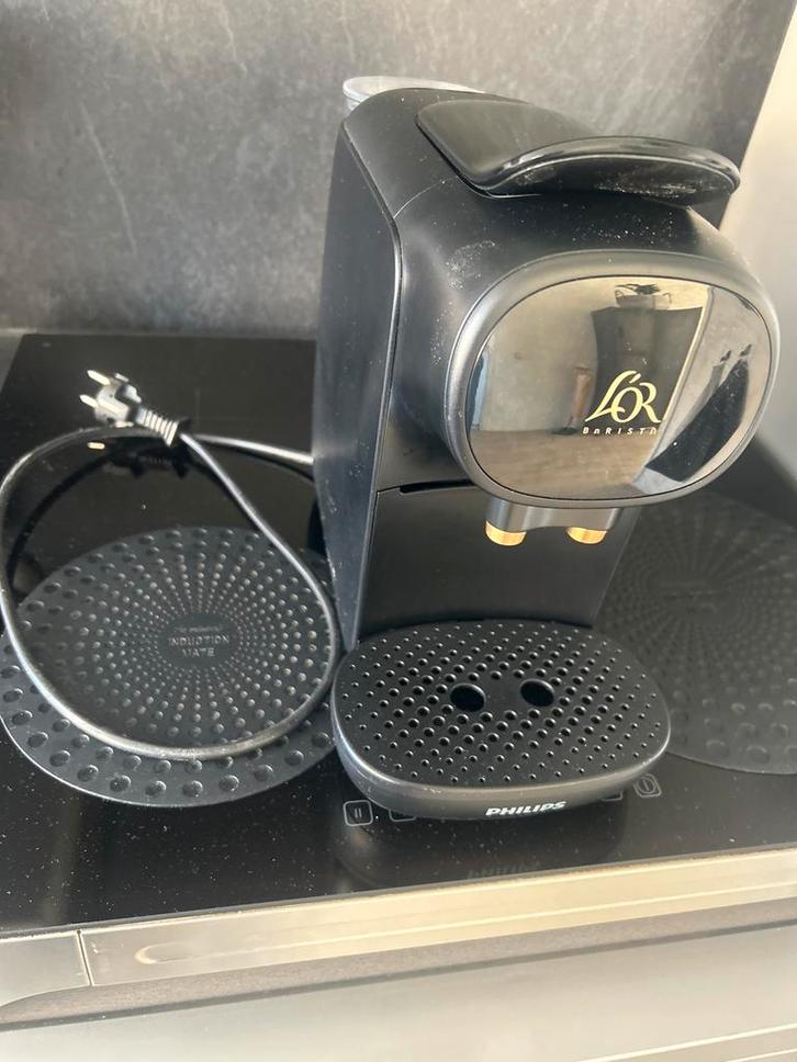L'OR Barista Koffiemachine - Zo goed als nieuw!, Witgoed en Apparatuur, Koffiezetapparaten, Zo goed als nieuw, Koffiepads en cups