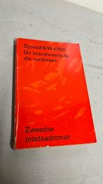 Pocketboekje De brandweerauto die verdween van Sjowall & Wah, Boeken, Ophalen of Verzenden