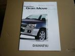 Daihatsu Gran Move + Prijzen 1999 26 pag., Zo goed als nieuw, Verzenden