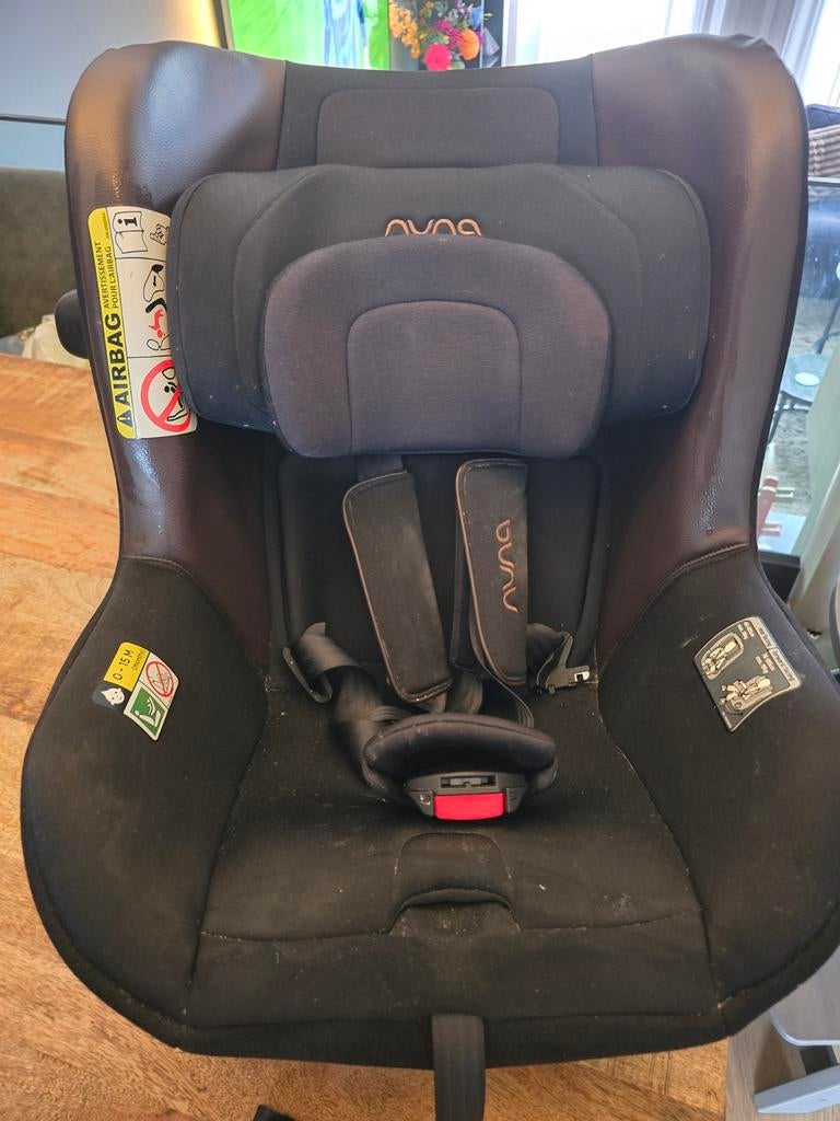 Autostoel Nuna Pipa  en Todl Next i-Size 360 + Base, Kinderen en Baby's, Autostoeltjes, 0 t/m 18 kg, Zijbescherming, Zo goed als nieuw